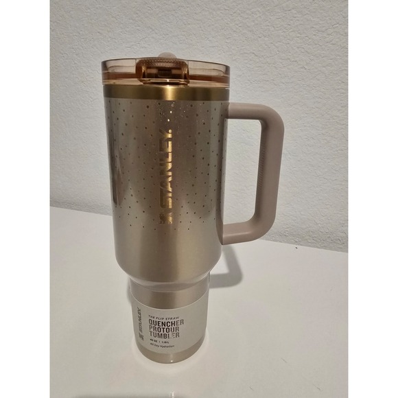 Stanley The Cheers Quencher H2.0 Flowstate Tumbler - Prosecco Shimmer, 40oz - Picture 11 of 11